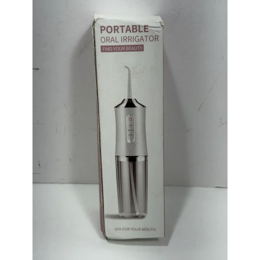 Water Flosser‎ 3 Mode 220ml Portable Tooth Cleaner Rechargeable Dental Green New